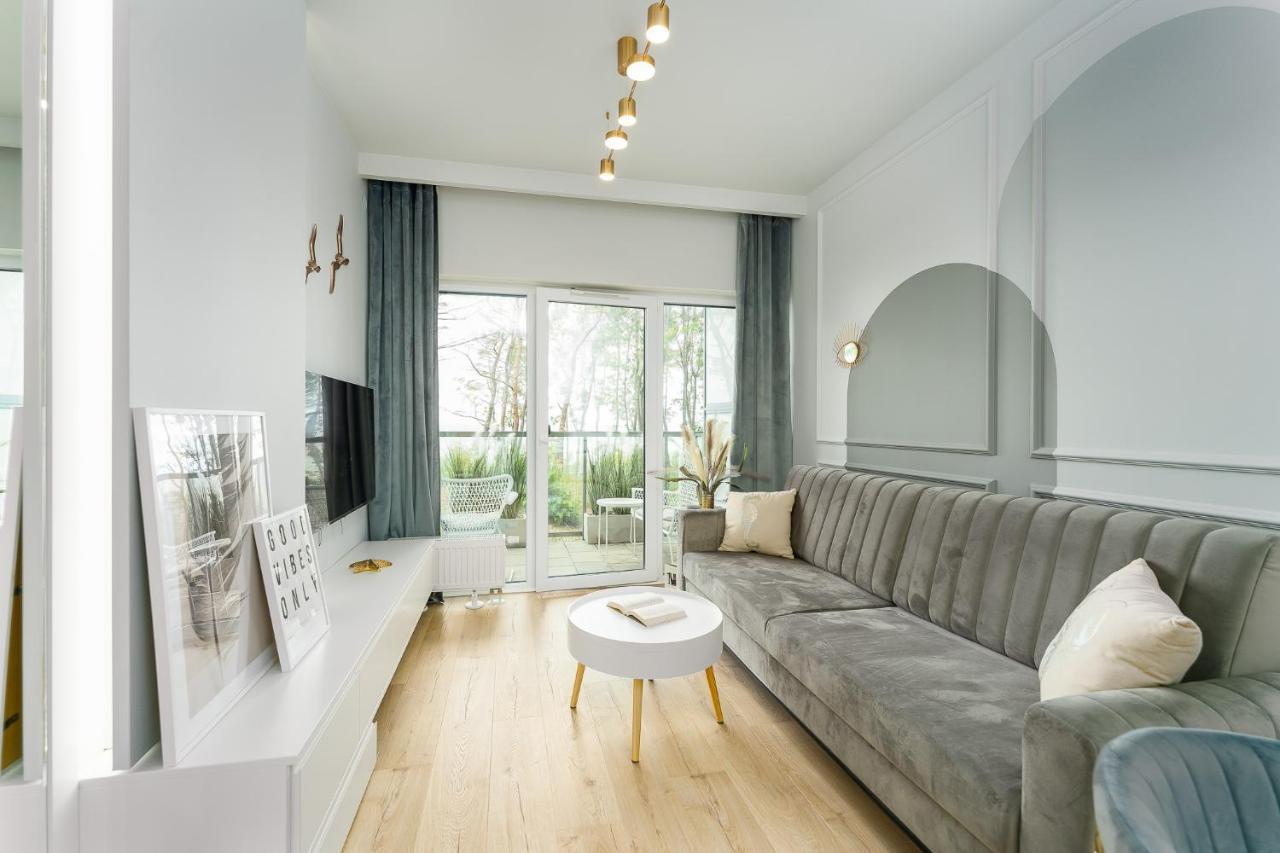 Apartament Baltic View 21 Z Widokiem Na Morze อุสตรอเนียมอร์สเกีย ภายนอก รูปภาพ