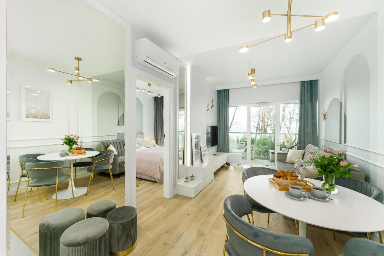 Apartament Baltic View 21 Z Widokiem Na Morze อุสตรอเนียมอร์สเกีย ภายนอก รูปภาพ
