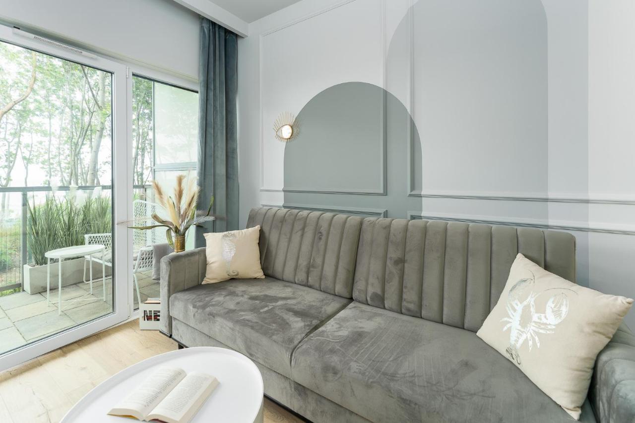 Apartament Baltic View 21 Z Widokiem Na Morze อุสตรอเนียมอร์สเกีย ภายนอก รูปภาพ