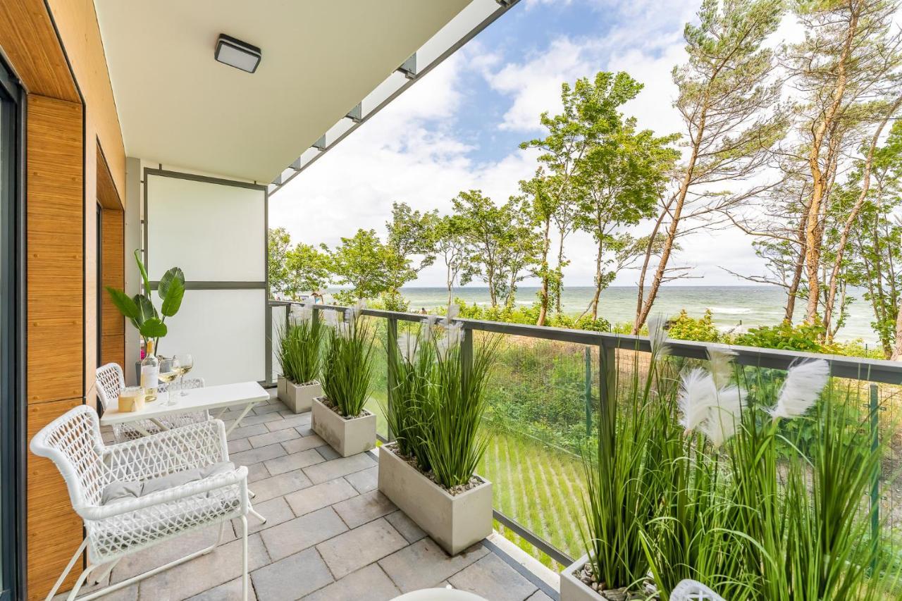 Apartament Baltic View 21 Z Widokiem Na Morze อุสตรอเนียมอร์สเกีย ภายนอก รูปภาพ