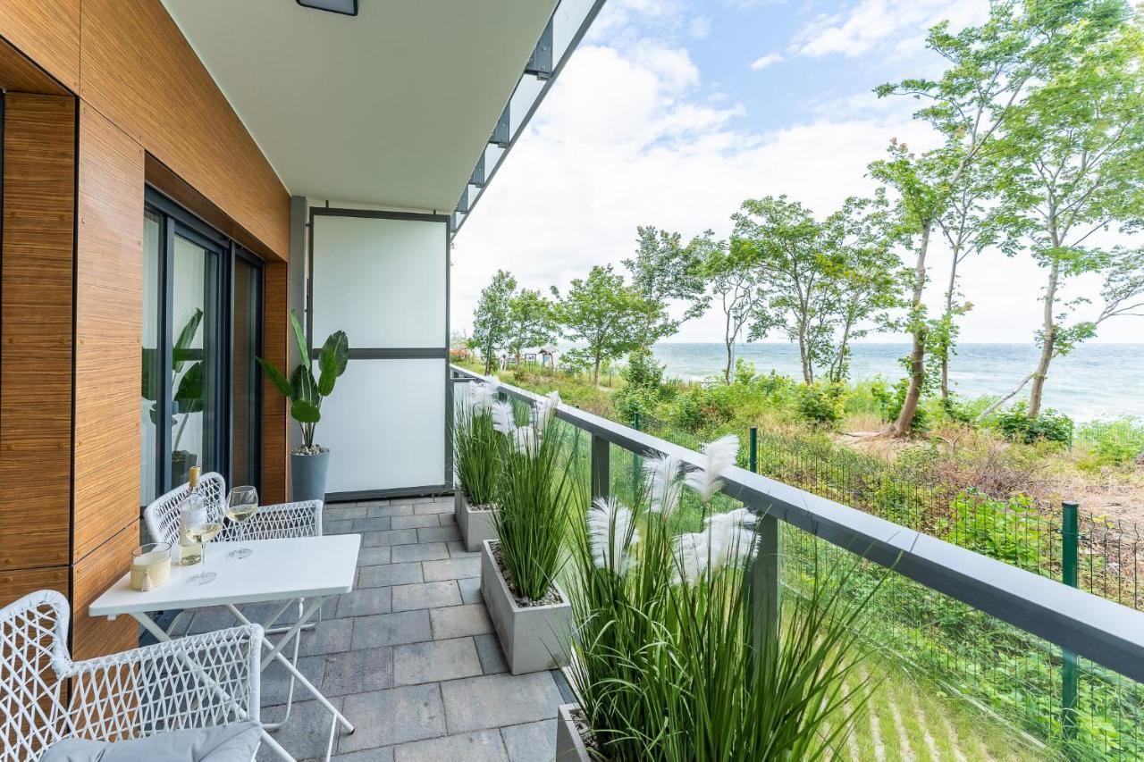 Apartament Baltic View 21 Z Widokiem Na Morze อุสตรอเนียมอร์สเกีย ภายนอก รูปภาพ